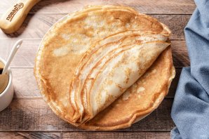 Вкусные блины на кефире