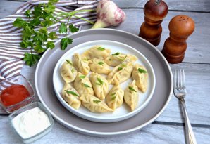 Восточные пельмени Восточные пельмени