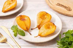 Печеные груши