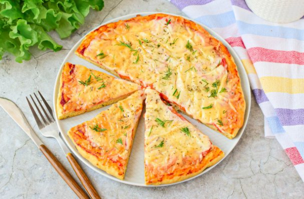 Пицца с сыром "Моцарелла" Пицца с сыром "Моцарелла"