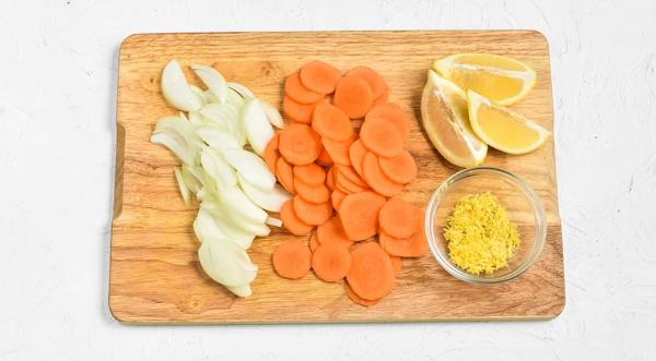 Окунь, запеченный в фольге, пошаговый рецепт с фото на 1189 ккал