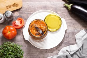 Баклажаны в томате на зиму