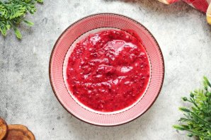 Морс из брусники