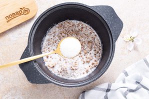 Гречневая каша на кокосовом молоке