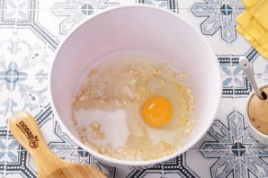 Банановый кекс в аэрогриле