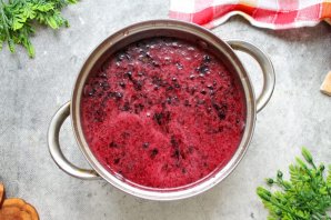 Морс из черники