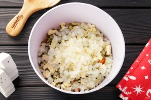 Салат "Снеговик" Салат "Снеговик"