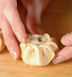 Китайские паровые булочки баоцзы, пошаговый рецепт с фото на 549 ккал