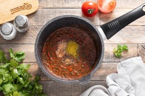 Грузинский соус "Сацебели"