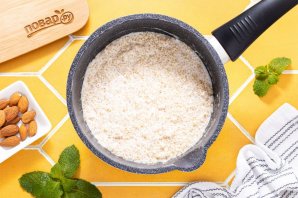 Пудинг из киноа на кокосовом молоке