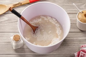 Дрожжевое тесто в микроволновке Дрожжевое тесто в микроволновке