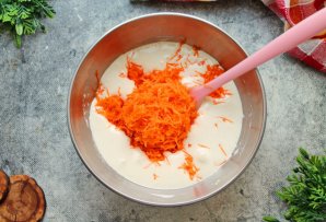 Морковные кексики