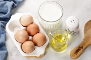 Пышный омлет в аэрогриле