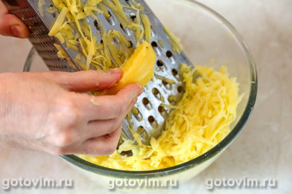 Драники с черемшой