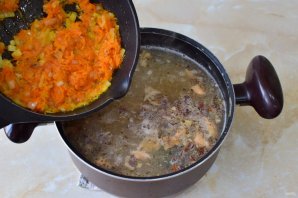 Суп из головы семги