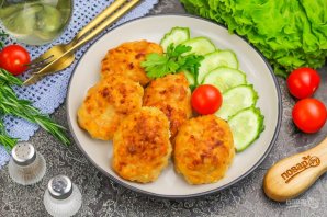 Куриные котлеты в духовке