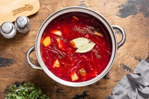 Постный борщ с грибами Постный борщ с грибами