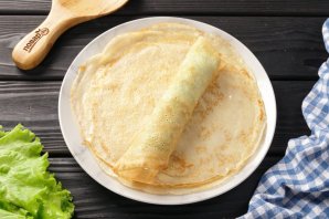 Блины с красной рыбой