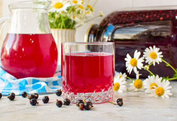 Компот из черной смородины на зиму на 3 литровую банку Компот из черной смородины на зиму на 3 литровую банку