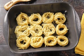 "Гнезда" с фаршем