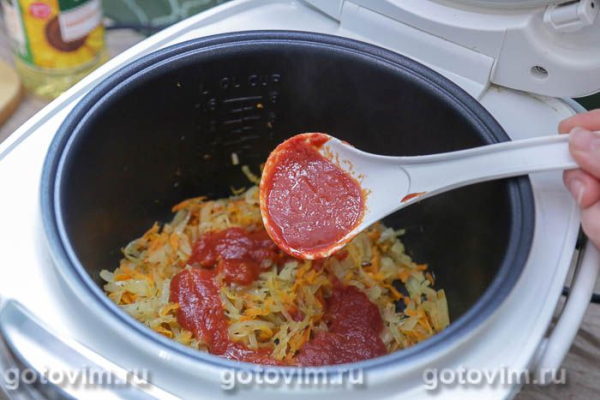 Тефтели с рисом в подливке в мультиварке