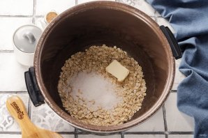 Овсяная каша в мультиварке