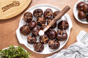 Каштаны в аэрогриле