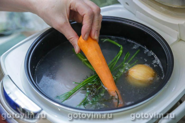 Щи с квашеной капустой в мультиварке