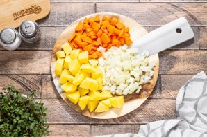 Постный суп с грибами