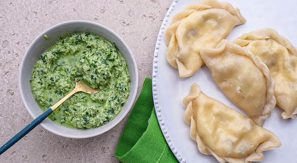 Постный соус из сыра тофу с зеленью, пошаговый рецепт с фото на 40 ккал