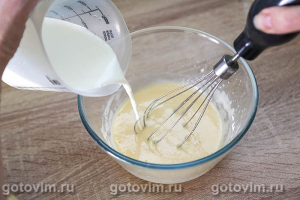 Заварной крем на крахмале со сливочным маслом (в микроволновке)