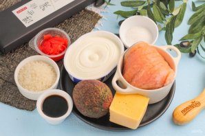 Запеченные роллы Запеченные роллы