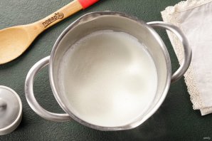 Молочный суп с вермишелью