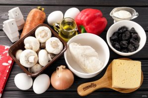 Салат "Дед Мороз-Красный нос"