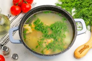 Суп из красной рыбы