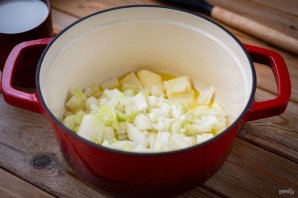 Сливочный луковый суп