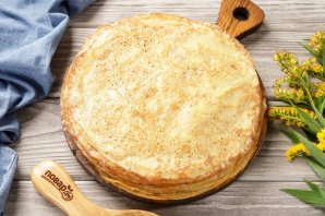 Простой рецепт блинов на воде