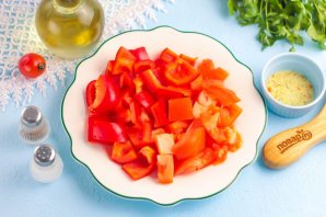 Картофель тушеный с овощами