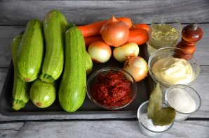 Кабачковая икра на зиму с майонезом