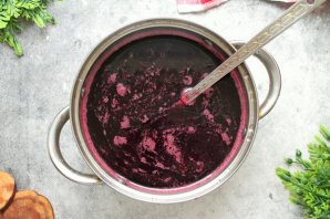 Морс из черники