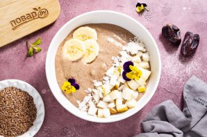 Льняная каша с протеином Льняная каша с протеином