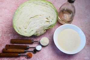 Постная запеканка из капусты