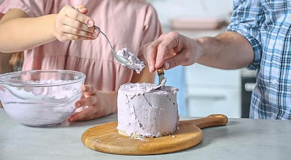 Бенто-торт &laquo;Маме&raquo;, пошаговый рецепт с фото на 835 ккал