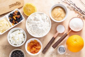 Кулич без дрожжей и яиц