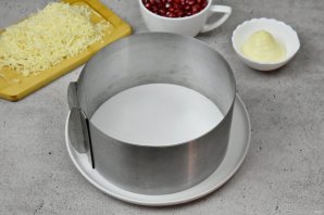 Салат с гранатом