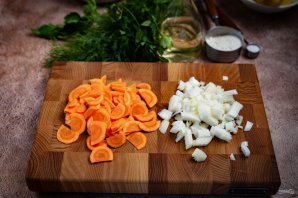 Постный грибной суп