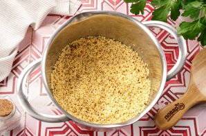 Пшённая каша с картофелем