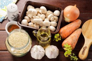 Постный плов в мультиварке