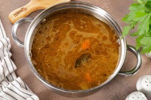 Суп с говядиной и картошкой