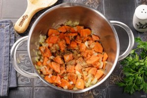 Каша с морковью